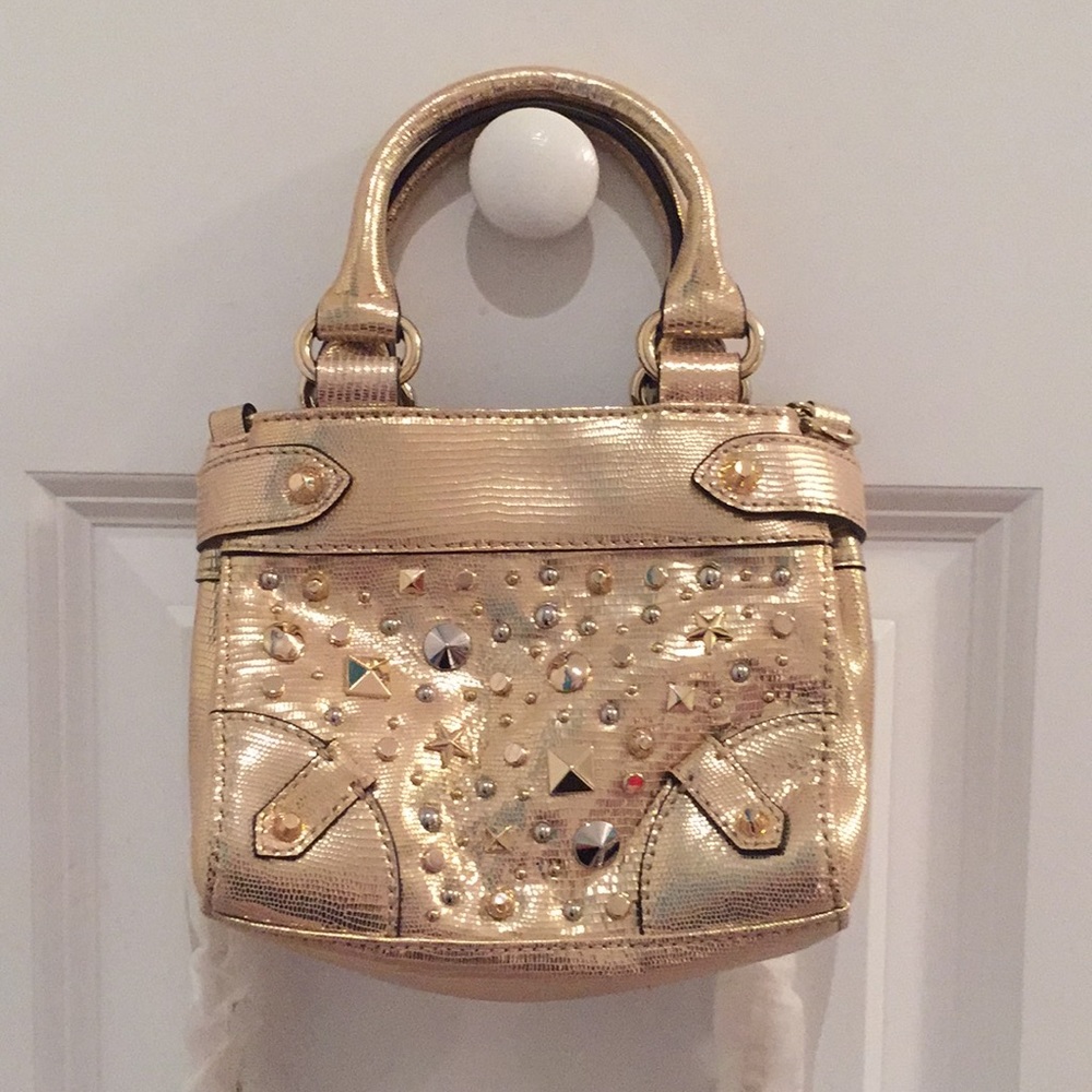 Fabulous NEW with tags Juicy Couture Gold Handbag